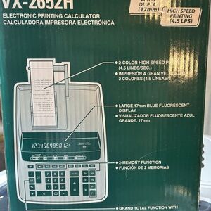 VX-2652H Electronic Printing Calculator